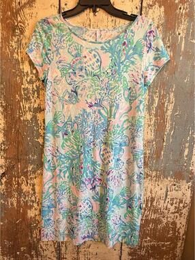 Lilly Pulitzer Marlowe Dress Amethyst Tint Craysea Size Small